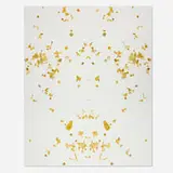 Adam McEwen, Baden-Baden, 2010, acrylic and chewing gum on canvas