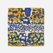 Cobalt Pond by Richard Pousette-Dart, 1990, acrylic on handmade paper, sold Jan 2025