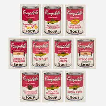 Andy Warhol, Campbell's Soup II, 1969, screenprint in colors on wove paper