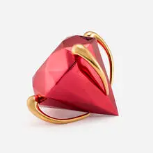 Diamond (Red) by Jeff Koons, 2020, glazed porcelain, sold Jan 2025
