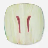 Ron Gorchov, Wallflower, 1979, oil on shaped canvas