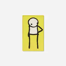 Untitled by Stik, 2011, acrylic on canvas, sold Jan 2025