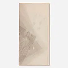 Michiko Itatani, Untitled, c. 1975, acrylic and graphite on canvas