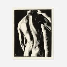 Leo Meissner, Adam, 1930, woodcut
