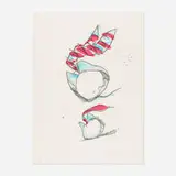 Claes Oldenburg, Rolling Collar and Tie, 1995, lithograph in colors on Somerset