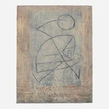 Pierre-Marie Brisson, Blue, 1985, carborundum etching in colors with embossing