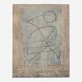 Pierre-Marie Brisson, Blue, 1985, carborundum etching in colors with embossing