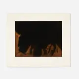 Robert Motherwell, Delta, 1982, lift-ground etching and aquatint in colors on German Etching paper