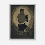 Tony Fitzpatrick, 8 - Count, 1992, etching