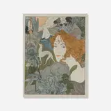 Georges de Feure, Retour (Return / Homecoming) (from L'Estampe moderne, no. 2), 1897, lithograph in colors