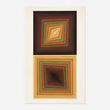Victor Vasarely, Lumi, 1989, screenprint in colors