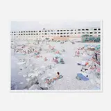 Massimo Vitali, Marina di Massa (from A Portfolio of Figures and Landscapes), 2006, offset lithograph in colors
