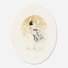 Summer Fruit by Louis Icart, 1922, etching and aquatint in colors, sold Aug 2021