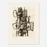 Guillaume Cornelis van Beverloo, Untitled XIX (from The International Avant-Garde, Vol. 1)