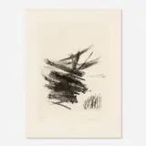 Domoto Hisao, Untitled IV (from The International Avant-Garde, Vol. 1), 1962, etching