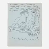Andy Warhol, Untitled (from Love is a Pink Cake), offset lithograph