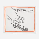 Keith Haring, Untitled (from Against All Odds, 20 Drawings), 1990, lithograph on acid-free Rivoli paper