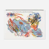 Asger Jorn, Cobra (from the One Cent Life portfolio), 1964, lithograph in colors and letterpress