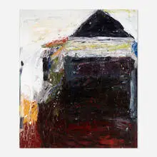 Robert Baribeau, Untitled, 1981, acrylic on canvas