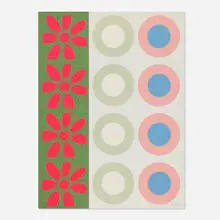 Peter Gee, Untitled, c. 1965, screenprint in colors