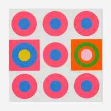 Peter Gee, Untitled, c.1967, screenprint in colors
