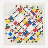 Piet Mondrian, Victory Boogie Woogie (from A Portfolio of 10 Paintings), 1967, screenprint in colors