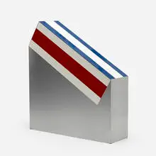 Untitled by Vasa Mihich, 1966, lacquered fiberglass, sold Jul 2021