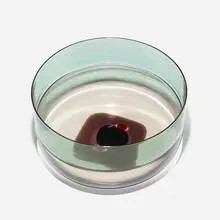 Bowl by Tapio Wirkkala, c. 1968, internally decorated glass, sold Jul 2021