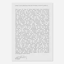 Ai Weiwei, £ - 2020, 2020, lithograph on Somerset paper