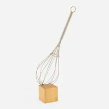 C. Jeré, Whisk, 1990, steel, wood
