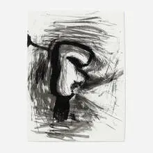 Susan Rothenberg, Plug, 1983, lithograph on Albrecht Dürer British handmade paper