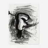 Susan Rothenberg, Plug, 1983, lithograph on Albrecht Dürer British handmade paper
