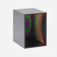 Julio Le Parc, Cercles par déplacement, lithograph