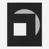 Leon Polk Smith, Untitled (from the Quadrat im Kreis 1946-1976 portfolio), 1987, screenprint in colors with graphite