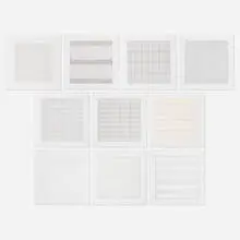 Agnes Martin, Paintings and Drawings: Stedelijk Museum Portfolio, 1990-1991, lithograph on vellum transparency paper