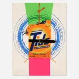 James Rosenquist, For Artists (from Artist's Rights Today portfolio), 1975, mixed media with original belt buckle