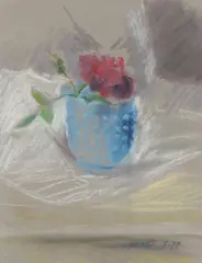 Enid Marx, Untitled, pastel 31 x 23cm .