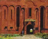Bob Brown, Untitled, oil on board 30 x 38cm Provenance: With the Russell Gallery