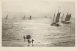 William Lionel Wyllie, Untitled, c.1900 drypoint etching