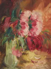 Charles Gerrard, Untitled, oil on board 42.2 x 32.2cm