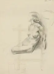 Mark Batten, Untitled, pencil 38 x 28cm