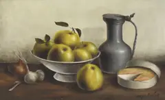 Georges Coulon, Untitled, oil on canvas 38 x 61cm .