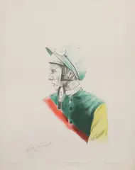 Bryan Organ, Untitled, 'Tony Murray' and 'Joe Mercer' in pencil
