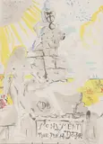 Untitled by Salvador Dalí, 1973 lithograph in colours, sold Nov 2021