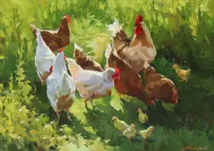 Sergei Menyaev, Untitled, oil on canvas 30 x 40cm
