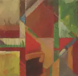 Barbara Freeman, Untitled, gouache 40 x 40cm .