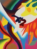 Eugene Brimmerberg, Untitled, oil on canvas 94 x 70cm