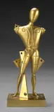 Castore by Giorgio de Chirico, 1973, bronze with gold patina, sold May 2009