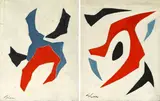 Charles Green Shaw, Untitled; Untitled, 1965 (2)