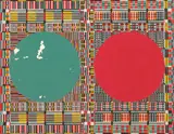 Untitled by Toshinobu Onosato, 1960, oil on canvas, sold May 2009
